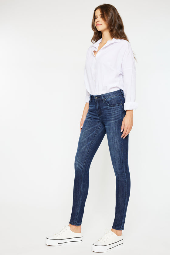 Ashlyn Mid Rise Super Skinny Jeans - Official Kancan USA