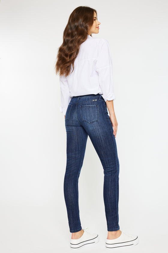 Ashlyn Mid Rise Super Skinny Jeans - Official Kancan USA