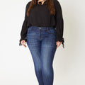 Elizabeth High Rise Super Skinny Jeans (Plus Size) - Official Kancan USA