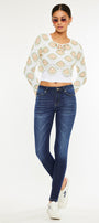Ashlyn Mid Rise Super Skinny Jeans - Official Kancan USA