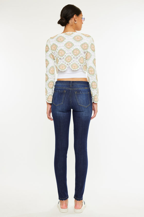 Ashlyn Mid Rise Super Skinny Jeans - Official Kancan USA