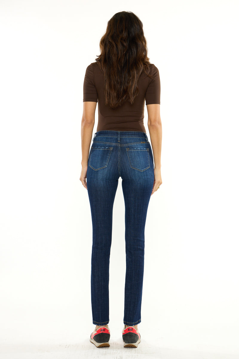 Ashlyn Mid Rise Super Skinny