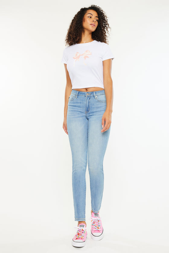Ashlyn Mid Rise Super Skinny Jeans - Official Kancan USA