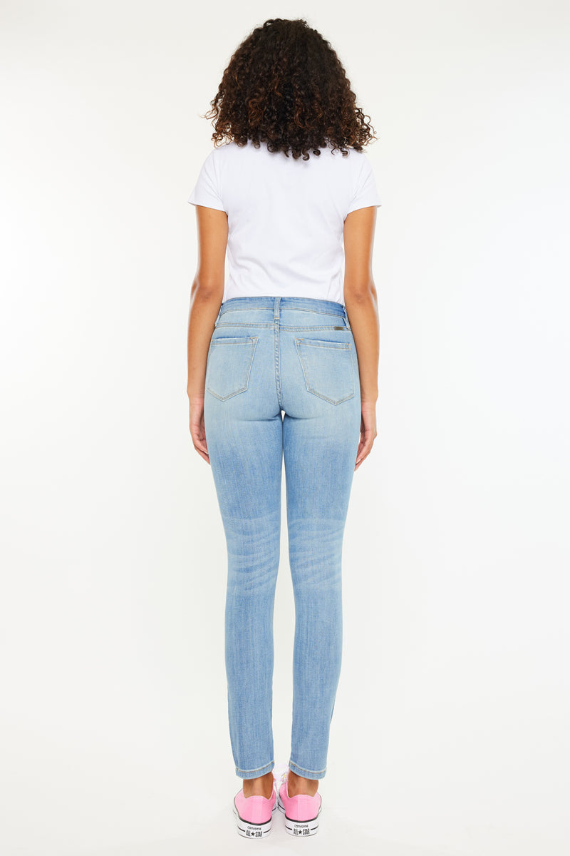 Ashlyn Mid Rise Super Skinny Jeans - Official Kancan USA