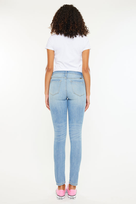 Ashlyn Mid Rise Super Skinny Jeans - Official Kancan USA
