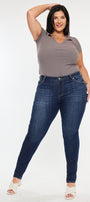 Beth High Rise Super Skinny Jeans (Plus Size) - Official Kancan USA
