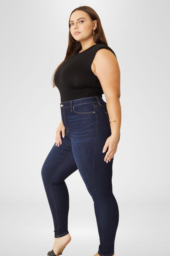Felicity Ultra High Rise Super Skinny Jeans (Plus Size) - Official Kancan USA