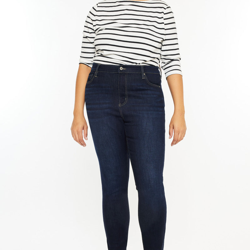 Felicity Ultra High Rise Super Skinny Jeans (Plus Size) - Official Kancan USA