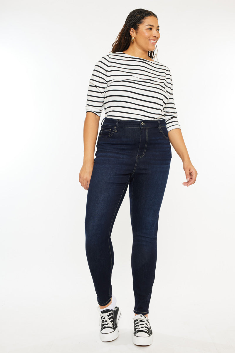 Felicity Ultra High Rise Super Skinny Jeans (Plus Size) - Official Kancan USA