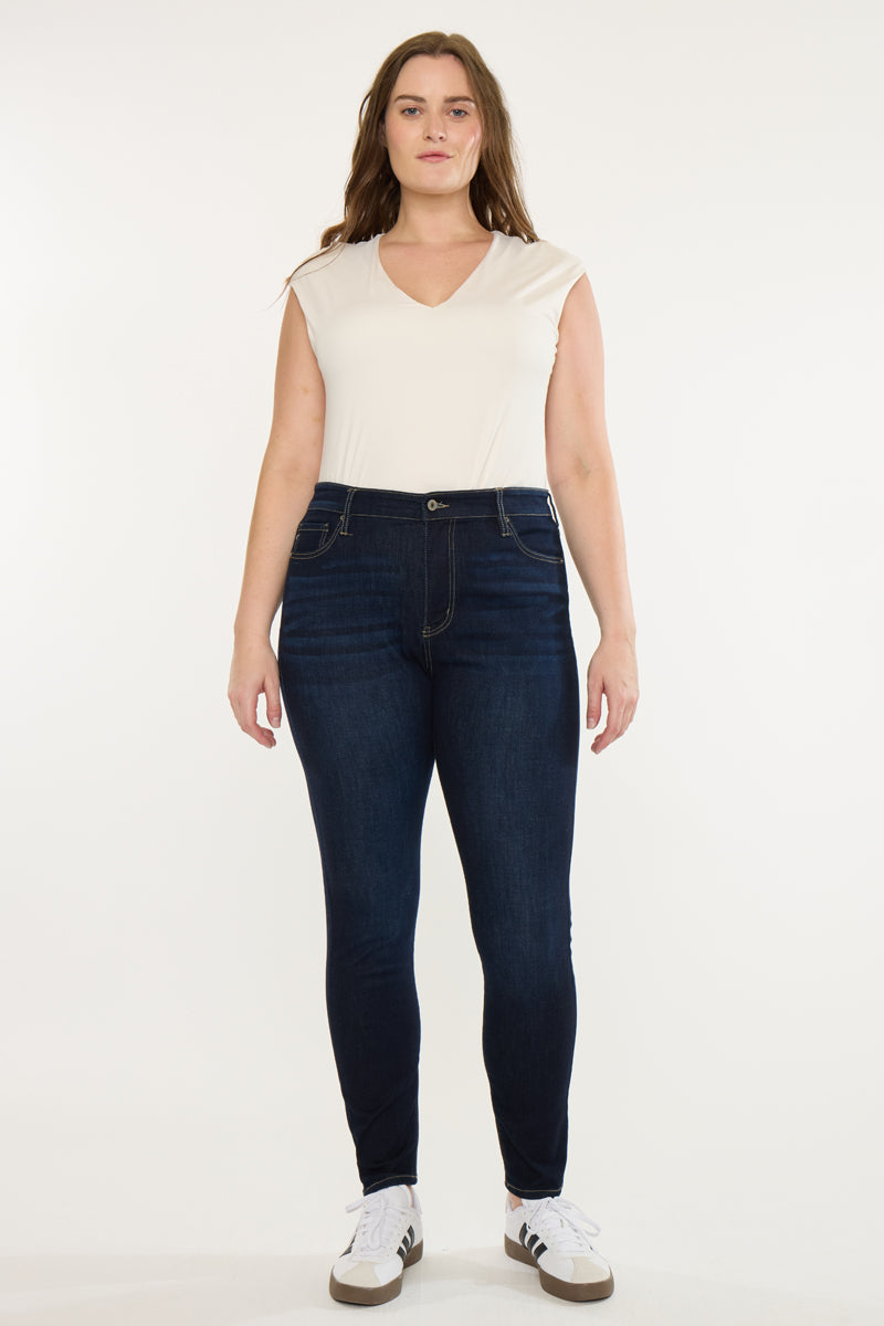 Felicity Ultra High Rise Super Skinny Jeans (Plus Size)