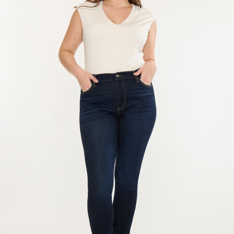 Felicity Ultra High Rise Super Skinny Jeans (Plus Size)