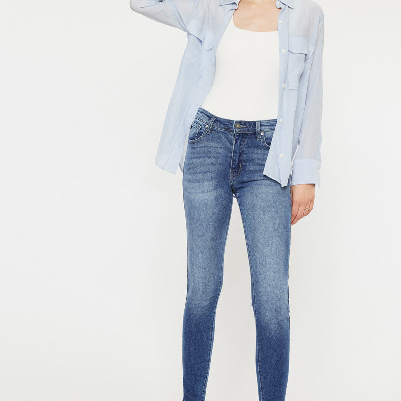 Caprice High Rise Super Skinny Jeans - Official Kancan USA