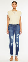 Sienna Mid Rise Super Skinny Jeans - Official Kancan USA