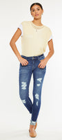 Sienna Mid Rise Super Skinny Jeans - Official Kancan USA