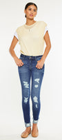 Sienna Mid Rise Super Skinny Jeans - Official Kancan USA