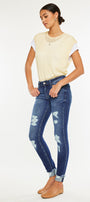 Sienna Mid Rise Super Skinny Jeans - Official Kancan USA