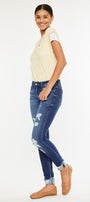 Sienna Mid Rise Super Skinny Jeans - Official Kancan USA