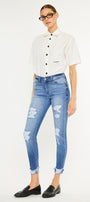 Florence Mid Rise Super Skinny Jeans - Official Kancan USA