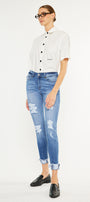 Florence Mid Rise Super Skinny Jeans - Official Kancan USA