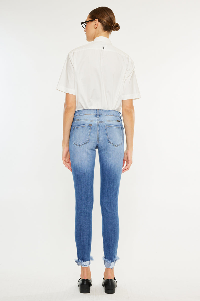 Florence Mid Rise Super Skinny – Kancan USA