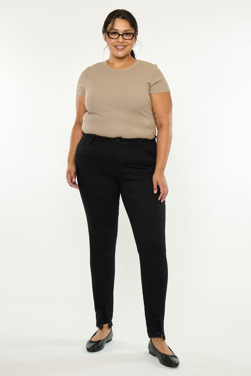 Jones High Rise Ankle Skinny (Plus Size) - Official Kancan USA