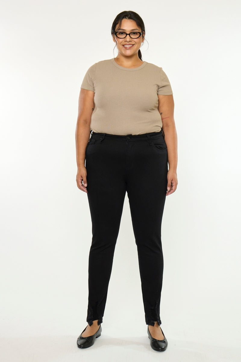 Jones High Rise Ankle Skinny (Plus Size) - Official Kancan USA
