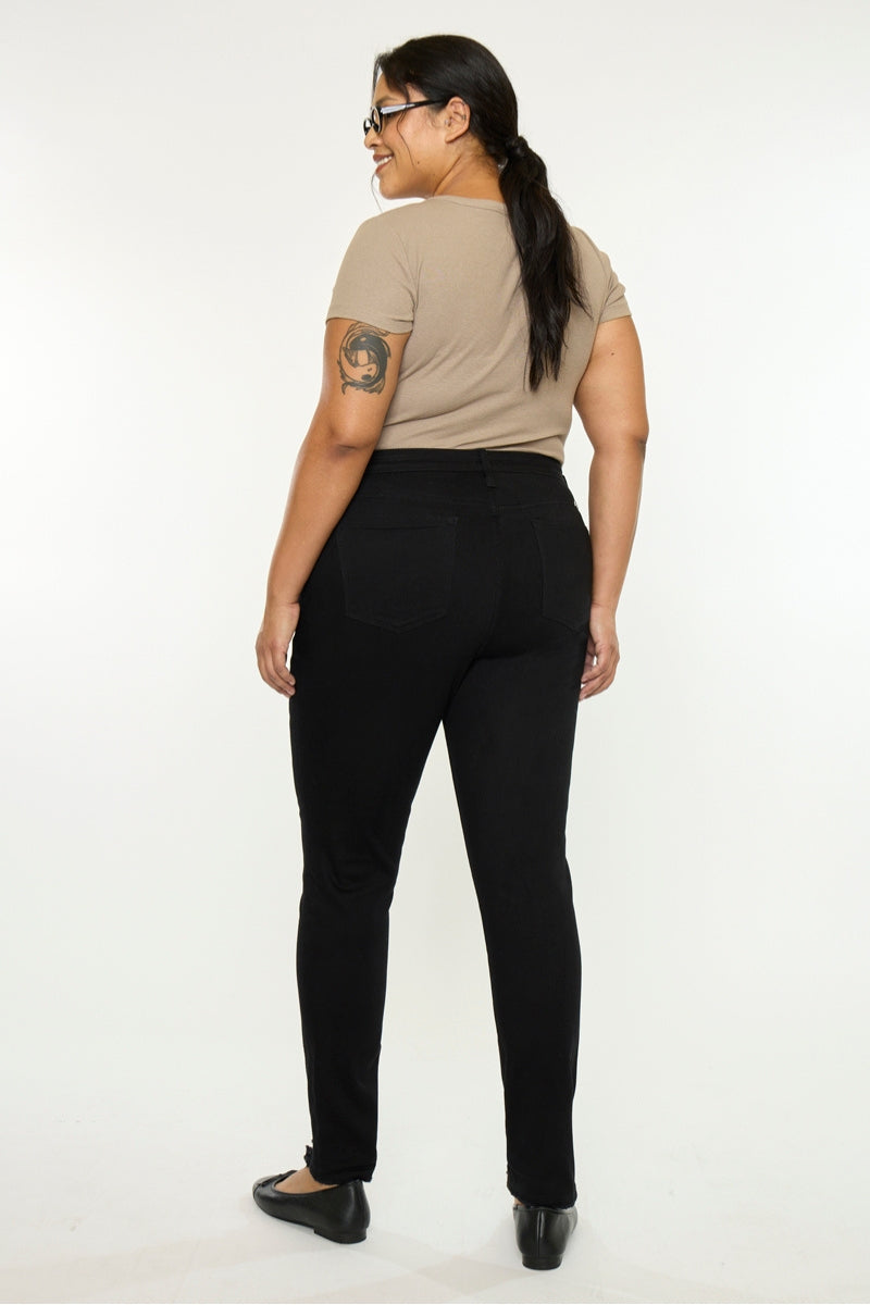 Jones High Rise Ankle Skinny (Plus Size) - Official Kancan USA