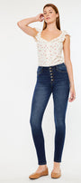 Lyla High Rise Super Skinny Jeans - Official Kancan USA