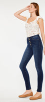 Lyla High Rise Super Skinny Jeans - Official Kancan USA