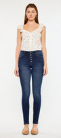 Lyla High Rise Super Skinny Jeans - Official Kancan USA