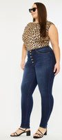Tabetha High Rise Curvy Fit Jeans (Plus Size) - Official Kancan USA