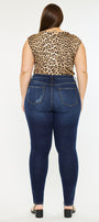 Tabetha High Rise Curvy Fit Jeans (Plus Size) - Official Kancan USA