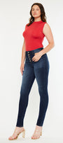 Candice High Rise Super Skinny Jeans - Curvy - Official Kancan USA