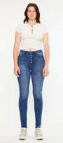 Candice High Rise Super Skinny Jeans - Curvy - Official Kancan USA