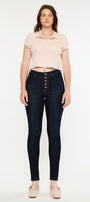 Birdie High Rise Super Skinny Jeans - Curvy - Official Kancan USA