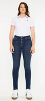 Birdie High Rise Super Skinny Jeans - Curvy - Official Kancan USA