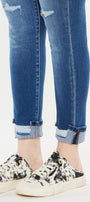 Dorah High Rise Ankle Skinny Jeans (Plus Size) - Official Kancan USA