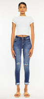 Norah High Rise Ankle Skinny Jeans - Official Kancan USA