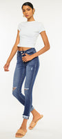 Norah High Rise Ankle Skinny Jeans - Official Kancan USA