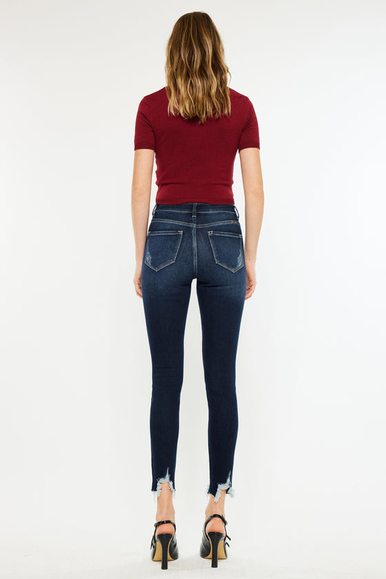 Astrid High Rise Ankle Skinny Jeans - Official Kancan USA