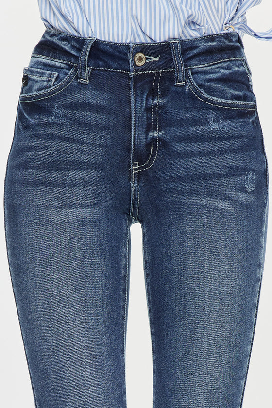 Dana High Rise Ankle Skinny Jeans - Official Kancan USA