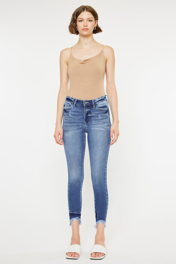 Dana High Rise Ankle Skinny Jeans - Official Kancan USA