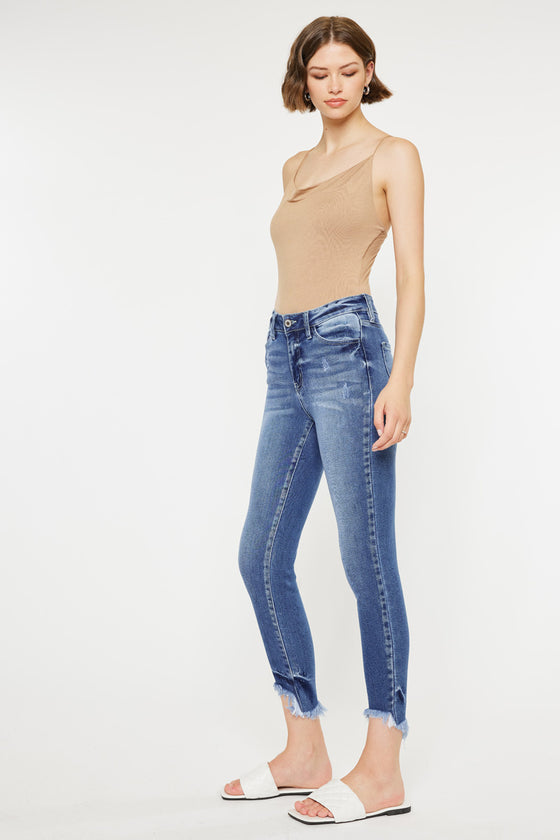 Dana High Rise Ankle Skinny Jeans - Official Kancan USA