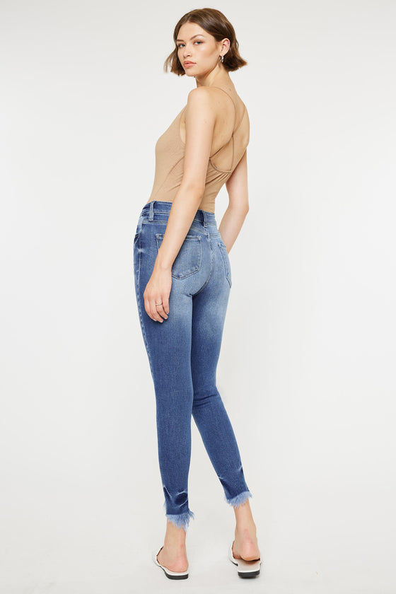 Dana High Rise Ankle Skinny Jeans - Official Kancan USA