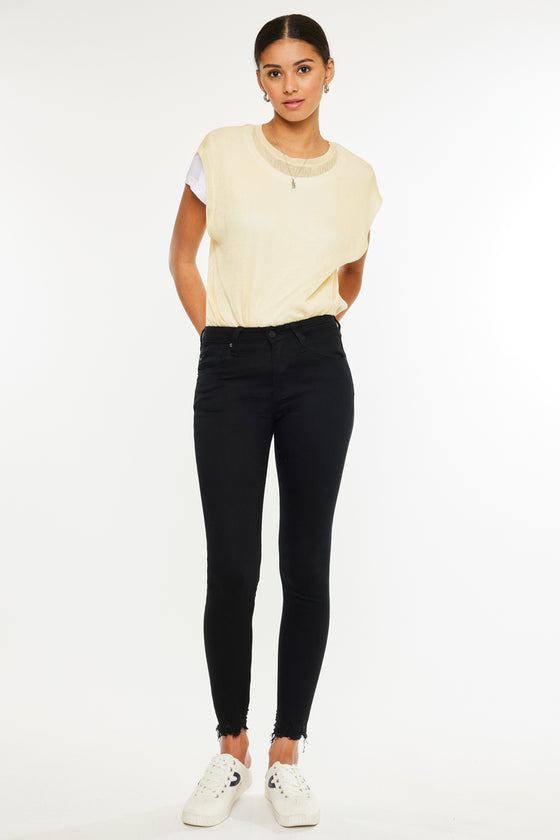 May High Rise Ankle Skinny Jeans - Official Kancan USA