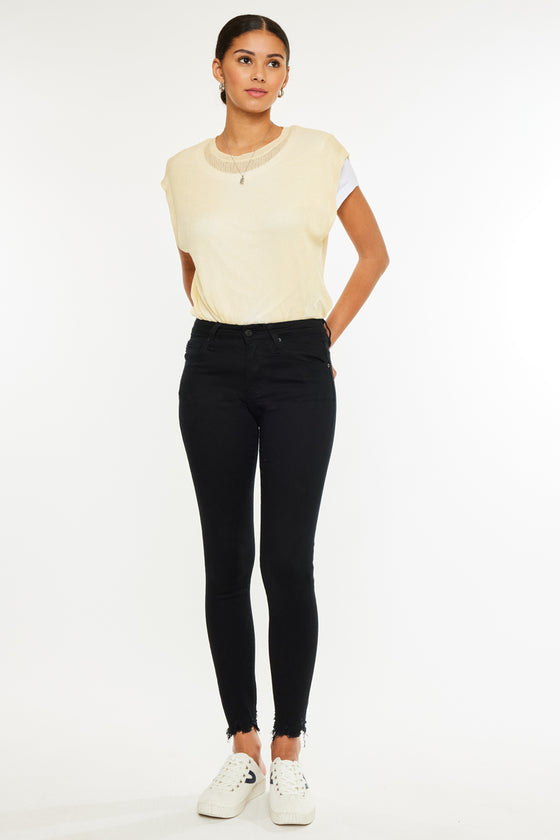 May High Rise Ankle Skinny Jeans - Official Kancan USA