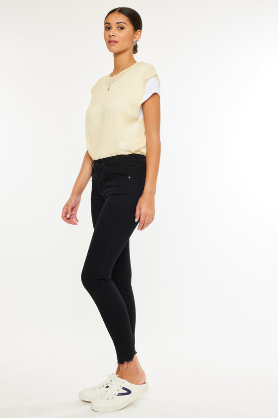 May High Rise Ankle Skinny Jeans - Official Kancan USA