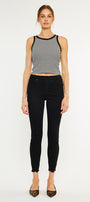 May High Rise Ankle Skinny Jeans - Official Kancan USA