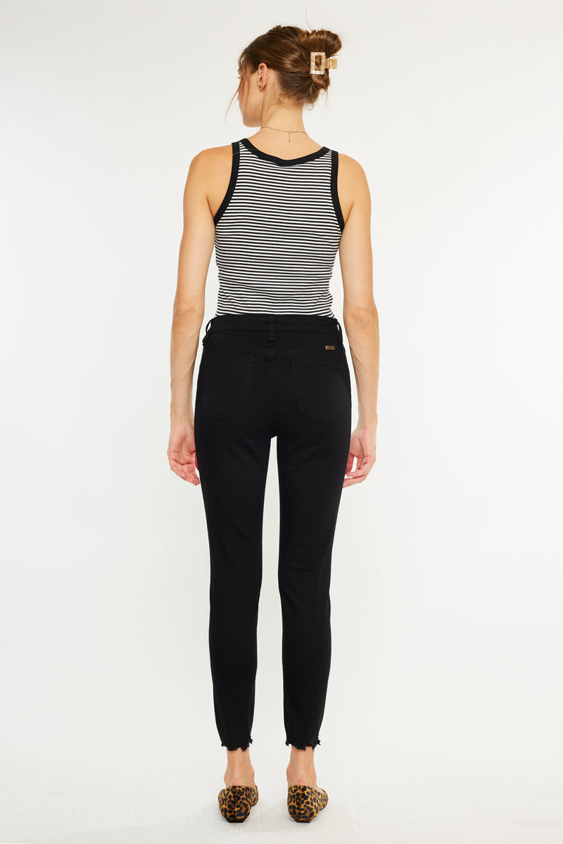 May High Rise Ankle Skinny Jeans - Official Kancan USA
