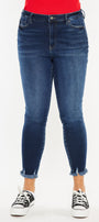 Journey Ultra High Rise Ankle Skinny Jeans (Plus Size) - Official Kancan USA